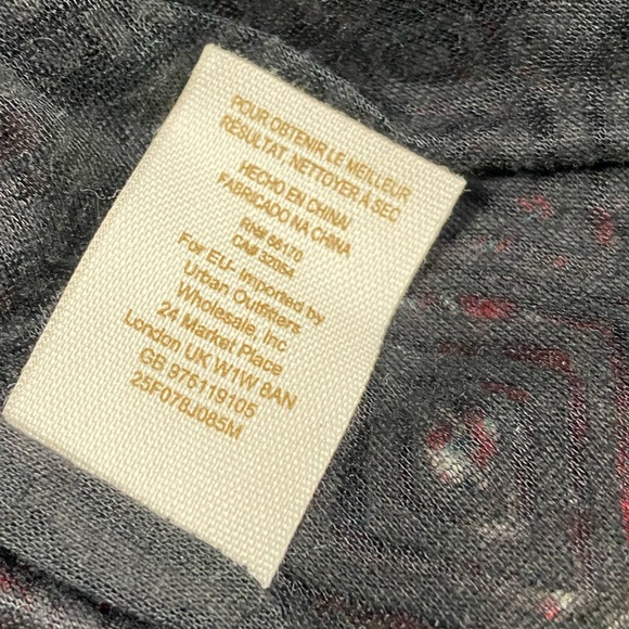 Free People Buffalo Shadow Plaid Wool Moto Military Jacket Small - Picture 10 of 15